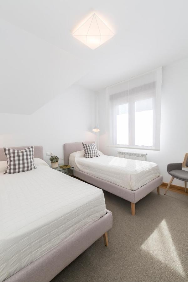 Apartamento Boutique Con Terraza Y Vistas Al Mar. Porto Vilanova Villanueva De Arosa Eksteriør bilde