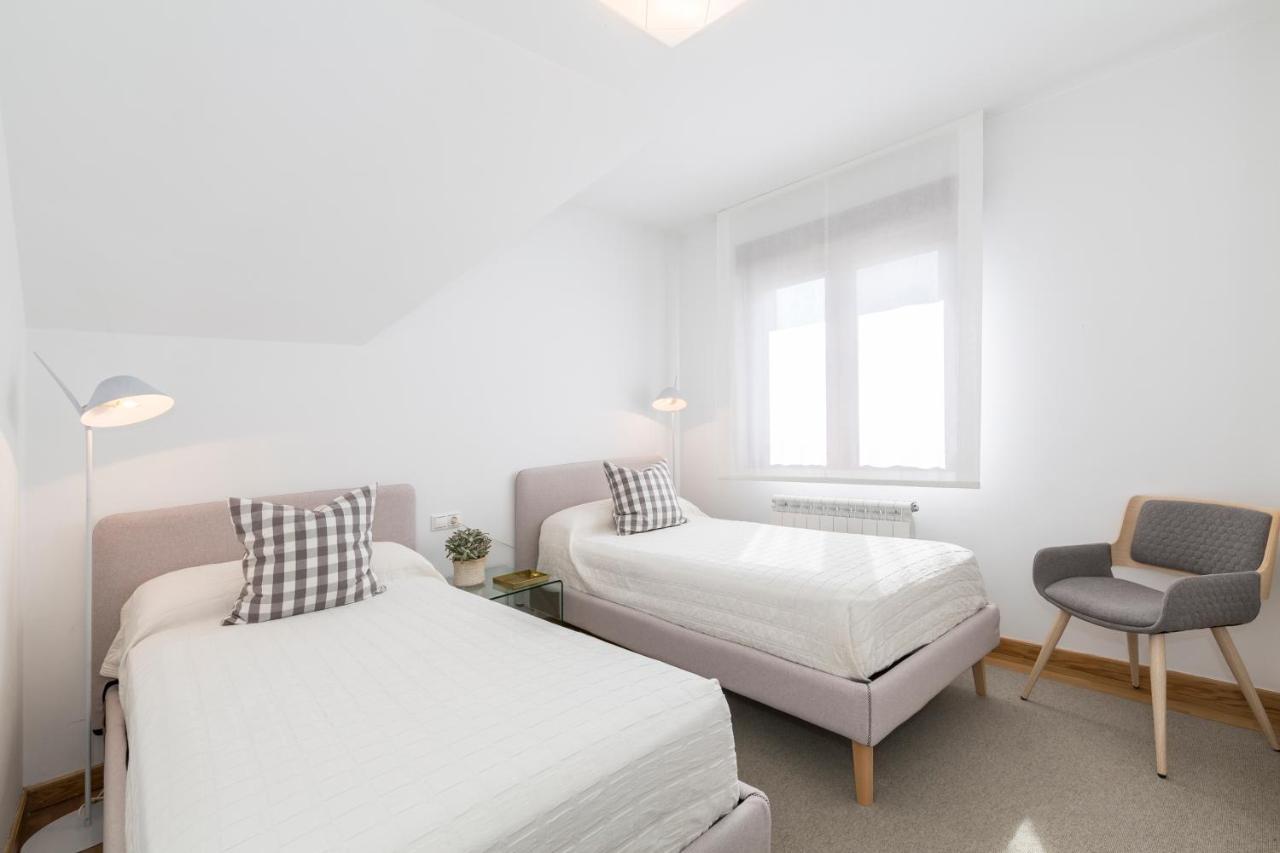 Apartamento Boutique Con Terraza Y Vistas Al Mar. Porto Vilanova Villanueva De Arosa Eksteriør bilde