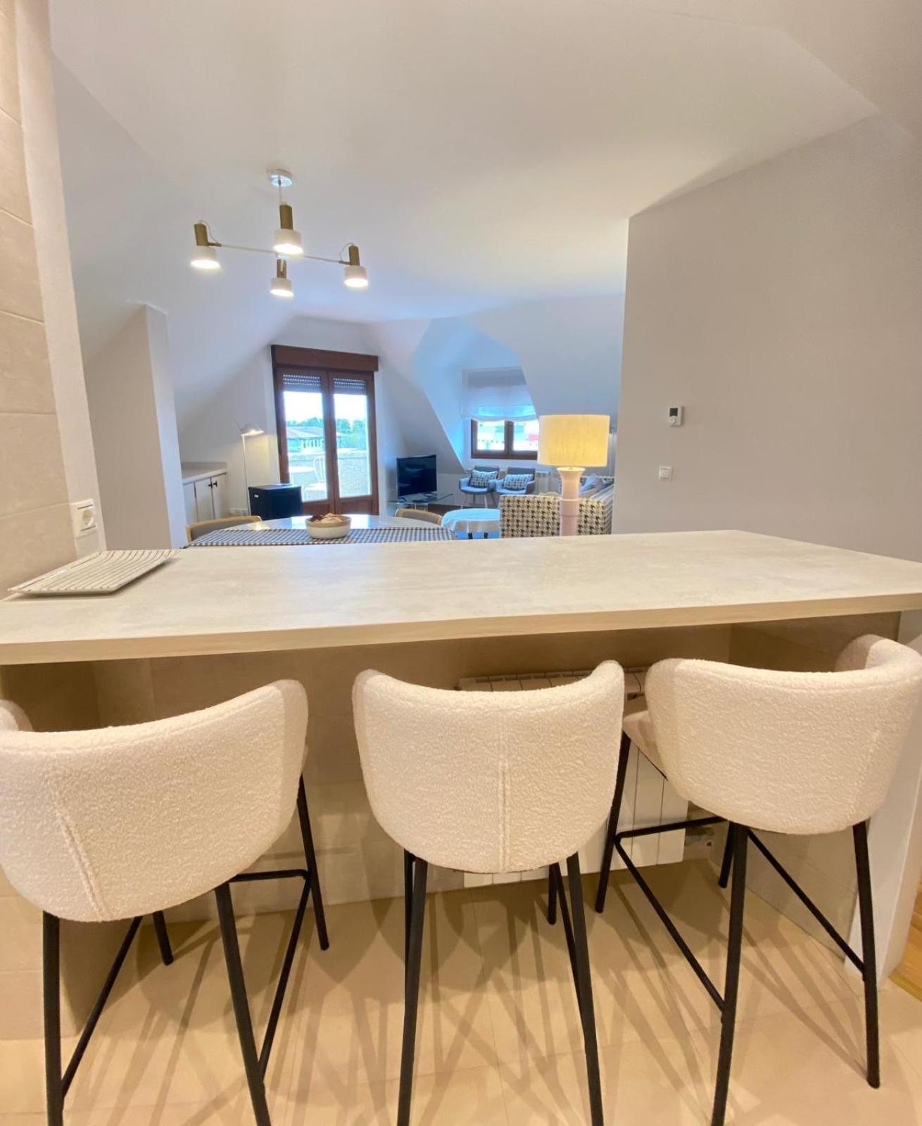 Apartamento Boutique Con Terraza Y Vistas Al Mar. Porto Vilanova Villanueva De Arosa Eksteriør bilde
