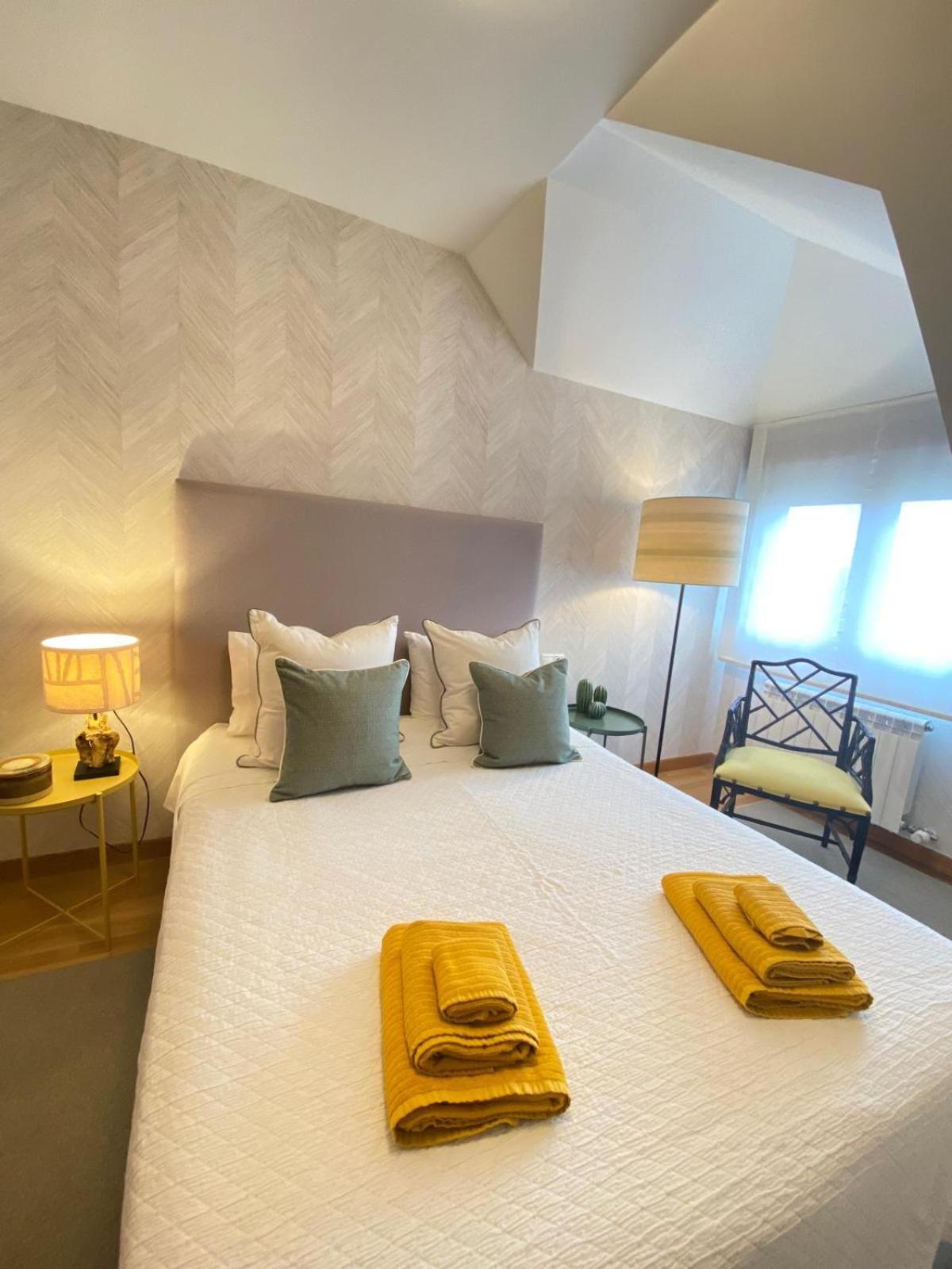 Apartamento Boutique Con Terraza Y Vistas Al Mar. Porto Vilanova Villanueva De Arosa Eksteriør bilde