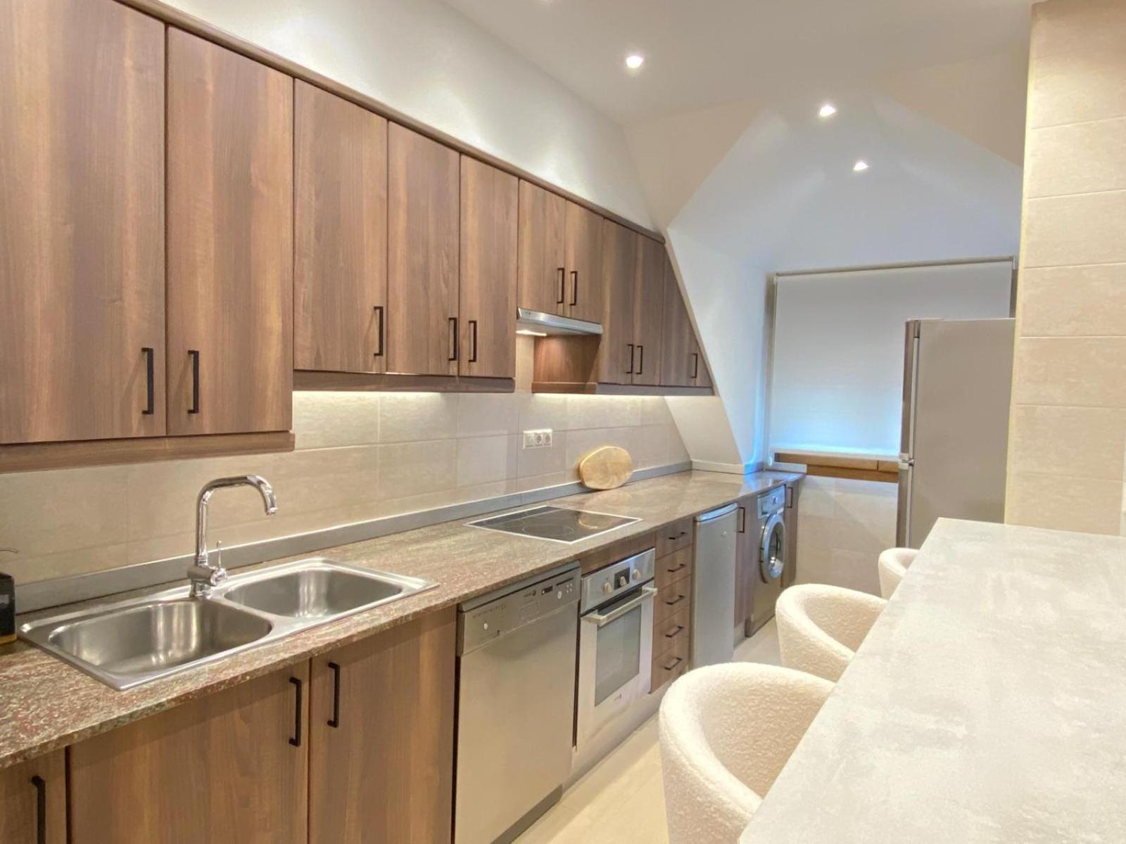 Apartamento Boutique Con Terraza Y Vistas Al Mar. Porto Vilanova Villanueva De Arosa Eksteriør bilde